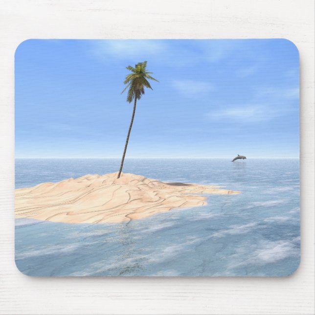 "Sandbar tropical" Mousepad (Frente)