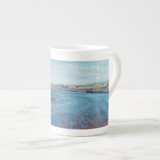 Sandbars do veado vermelho - caneca da porcelana
