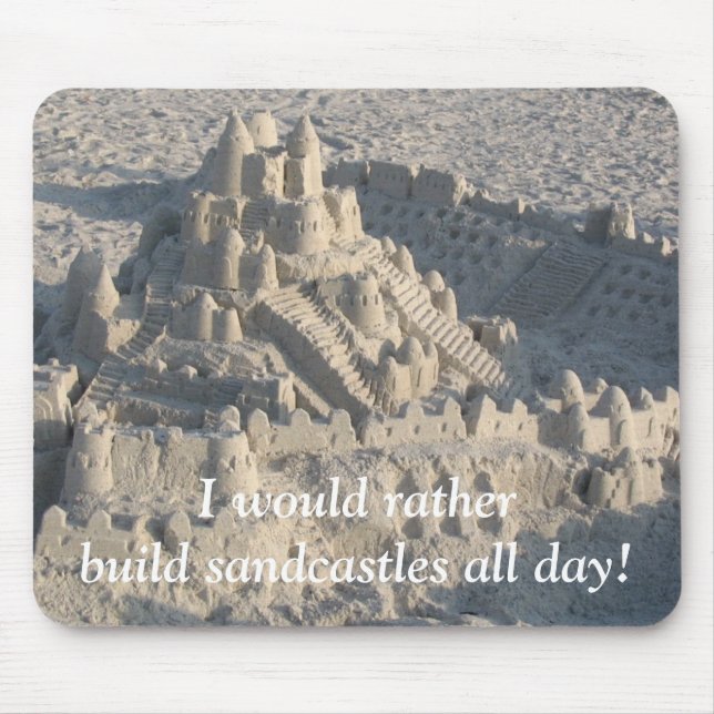 Sandcastle Mousepad (Frente)