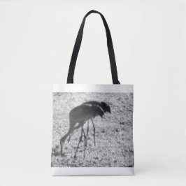 Sandhill Cranes num saco de tote impresso