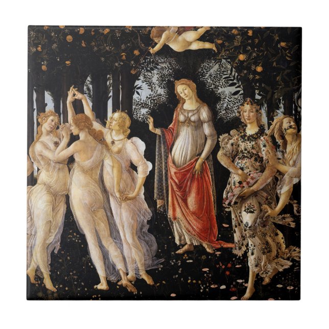 Sandro Botticelli - La Primavera (Frente)