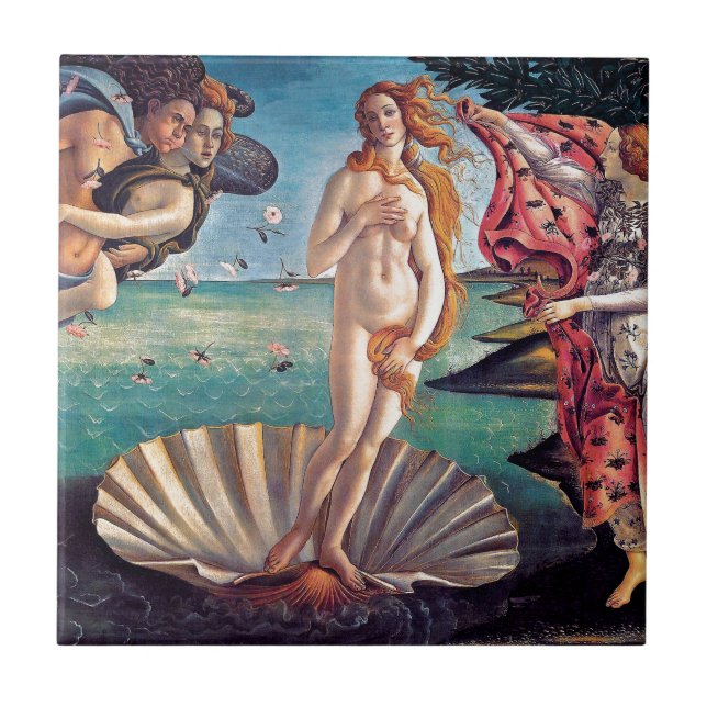 Sandro Botticelli - O Nascimento de Vênus - Arte E (Frente)