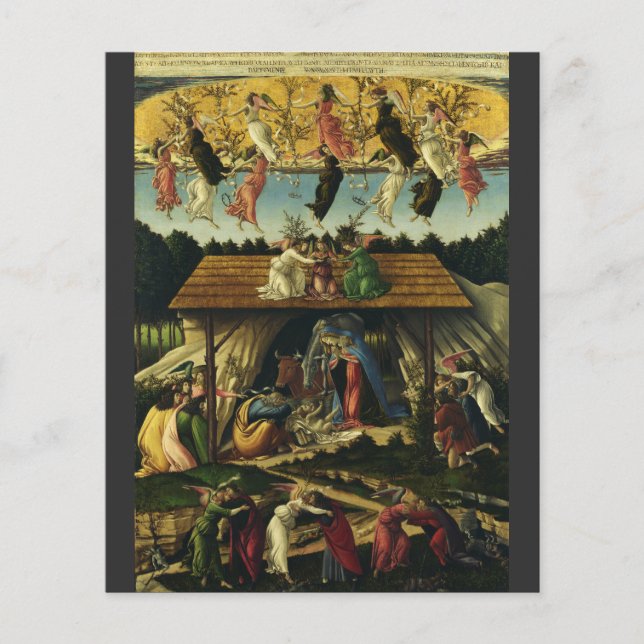 Sandro Botticelli - O Nascimento Místico – Arte Er (Frente)
