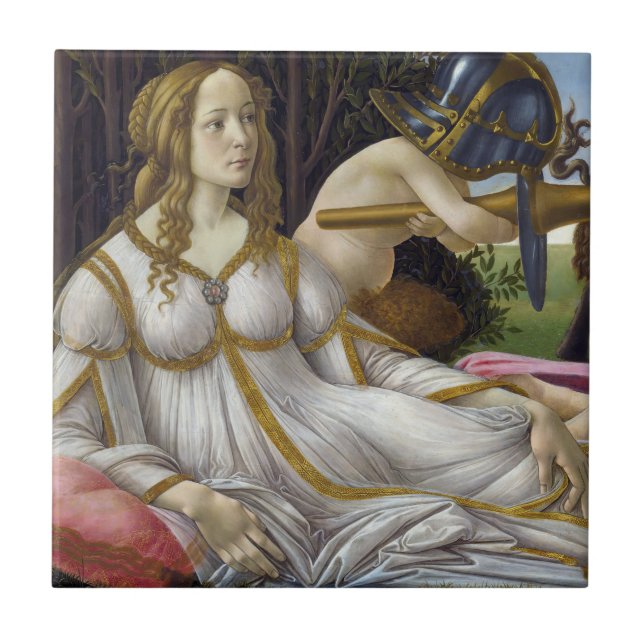 Sandro Botticelli - Vênus e Marte, lado esquerdo (Frente)