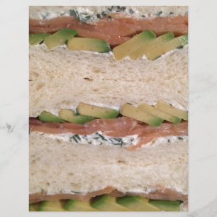 Sanduíche do Avocado & Lox