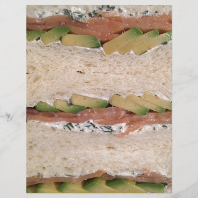 Sanduíche do Avocado & Lox (Frente)