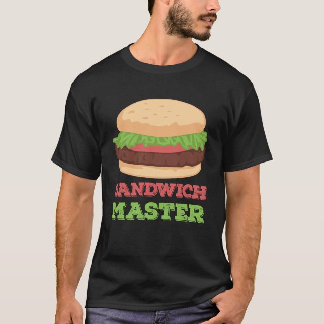 Sandwich Master Sandwich Burger Pullover Hoodie (Frente)