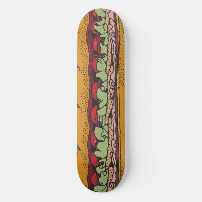Sandwich Skateboard Deck (Frente)