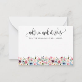 Sangue, Conselho e Cartão de Desejo da Flor de Águ