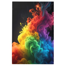 Sangue cromático - Fumaça ao Arco-Íris Vibrante em