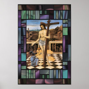 Sangue do Redeemer Bellini Jesus Angel Poster