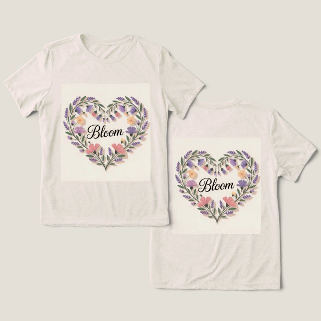 Sangue Floral Farinha De Óato (Design Frente e Verso)