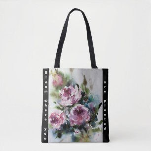 Sangue onde você está plantado Tote Bag
