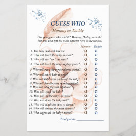 Sangue Whimsical: Folheto de Aquarela Elegante