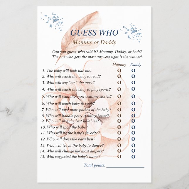 Sangue Whimsical: Folheto de Aquarela Elegante (Frente)