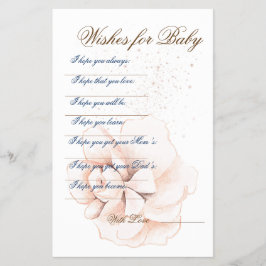 Sangue Whimsical: Folheto de Aquarela Elegante