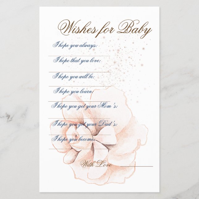 Sangue Whimsical: Folheto de Aquarela Elegante (Frente)