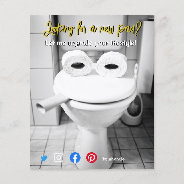 sanita picada com cartão postal (Frente)