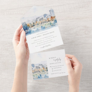 Sanja Mínima, Casamento de Aquarela da Califórnia