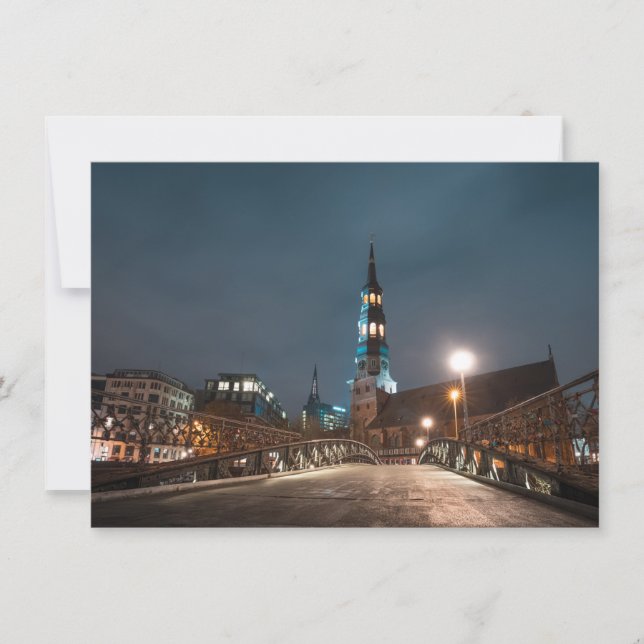 Sankt Katharinen Kirche Hamburg Card (Frente)