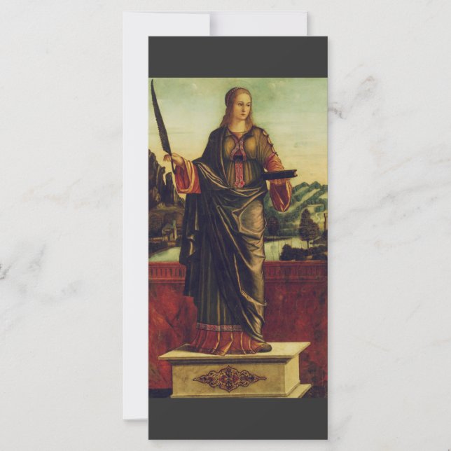 Santa Anastácia de Roma Arte Premium (Frente)