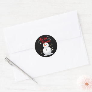 Santa & Árvore Mágica – Adesivos e Convites de Nat