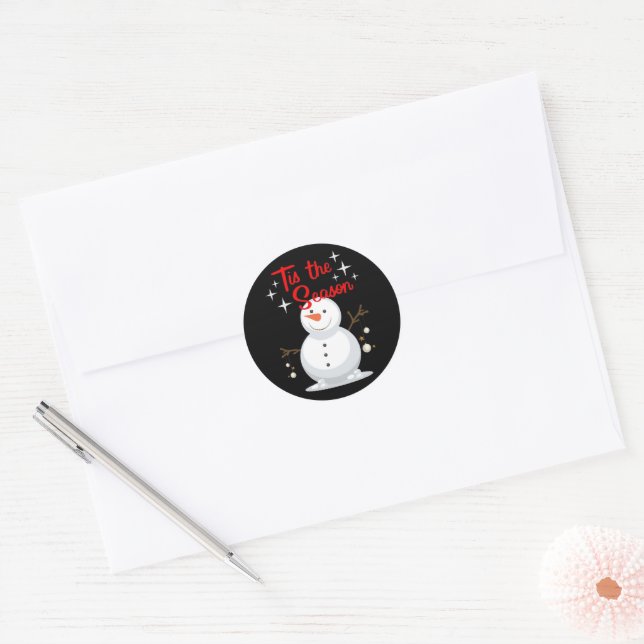 Santa & Árvore Mágica – Adesivos e Convites de Nat (Envelope)
