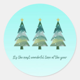 Santa & Árvore Mágica – Adesivos e Convites de Nat