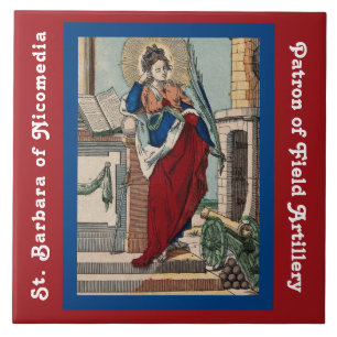 Santa Bárbara com Artilharia (M 007) Azulejo 2