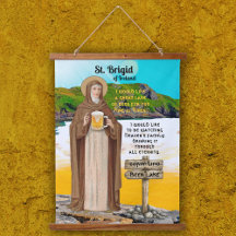 Santa Brígida da Irlanda e seu Lago de Cerveja