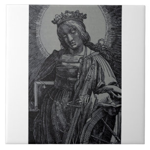 Santa Catarina de Alexandria por Lucas van Leyden