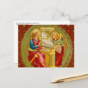 Santa Cecília de Roma (SNV 36) Cartão Postal Horiz
