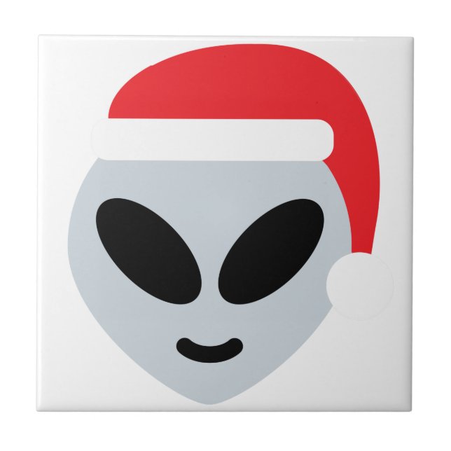 santa claus alienígena emoji (Frente)