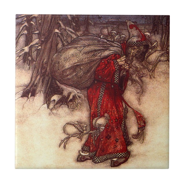 Santa Claus Arthur Rackham (Frente)