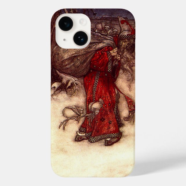 Santa Claus Arthur Rackham (Verso)
