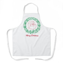 Santa Claus Christmas Apron