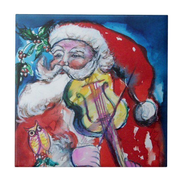 SANTA CLAUS COM VIOLINA (Frente)