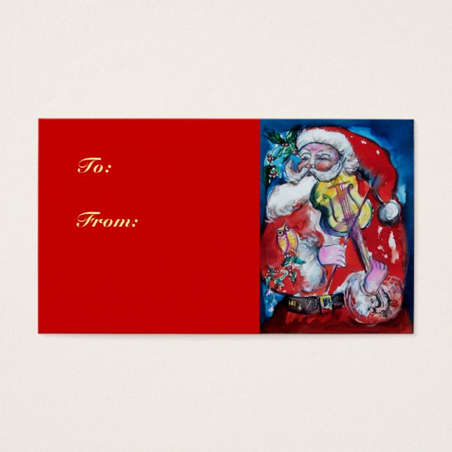 SANTA CLAUS COM VIOLINA (Frente)
