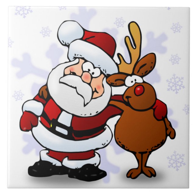 SANTA CLAUS E RUDOLPH (Frente)