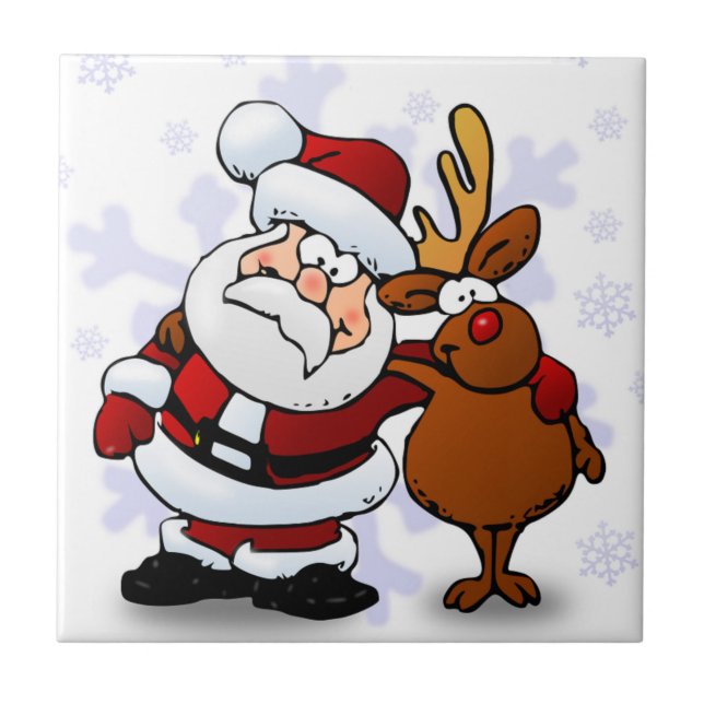 SANTA CLAUS E RUDOLPH (Frente)