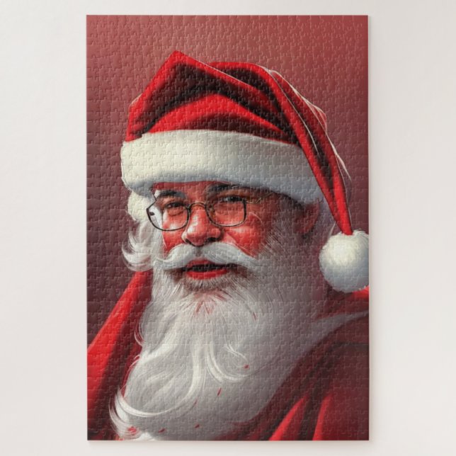 Santa Claus Jigsera Quebra-cabeça (Vertical)
