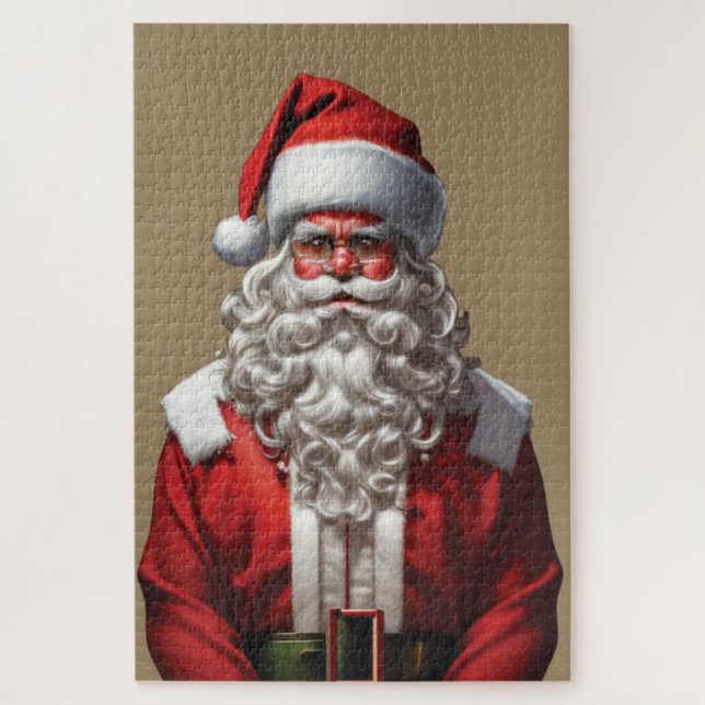 Santa Claus Jigsera Quebra-cabeça (Vertical)