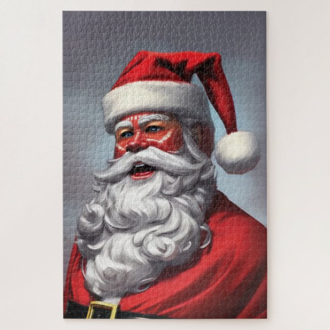 Santa Claus Jigsera Quebra-cabeça (Vertical)