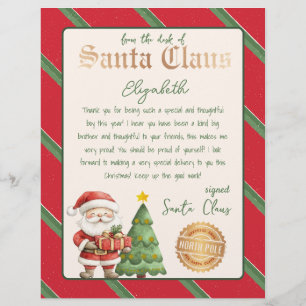 Santa Claus - Letra Reindeer Cute Imprimível