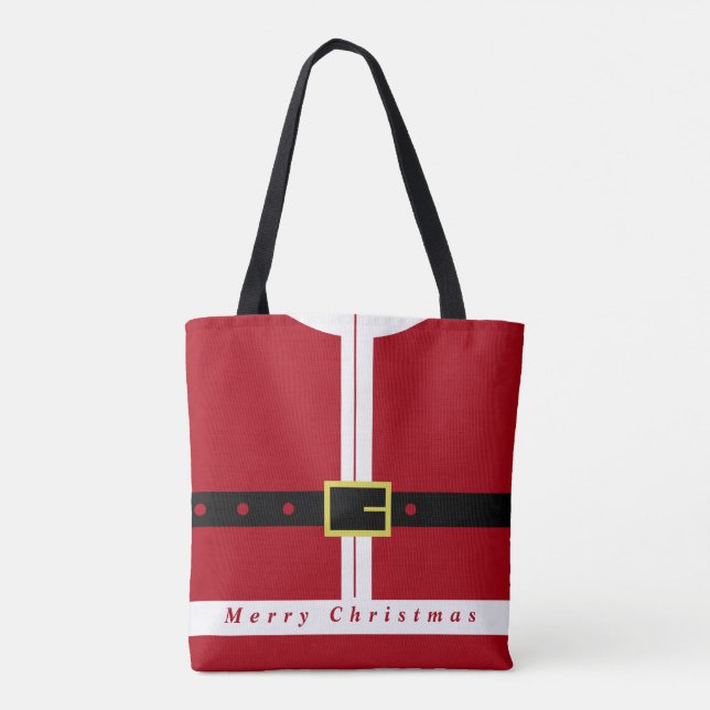 Santa Claus Tote Bag Feliz Natal (Verso)