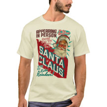 Santa Claus Uma Noite Apenas Camisa De Natal