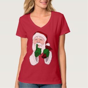 Santa Clause Camisa Camisas T-shirts Papais noeis