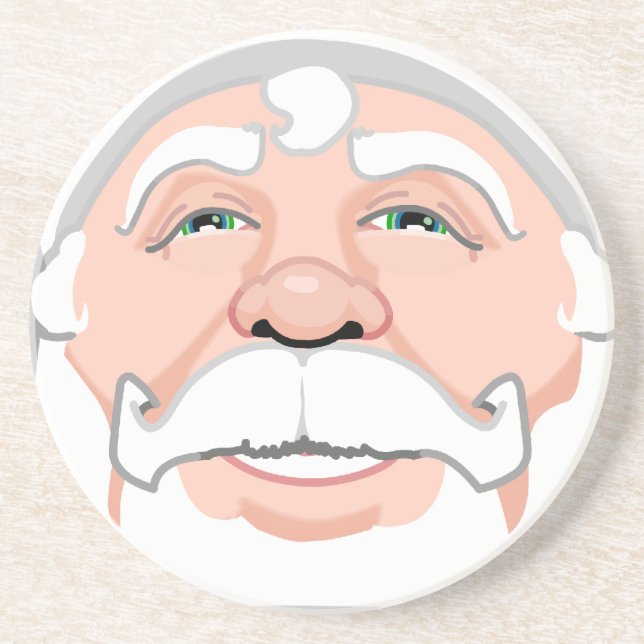 Santa Clause Portas copos Festivas Porta copos de  (Frente)