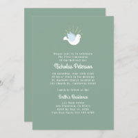 Santa Dove | Convite de Primeira Confirmação