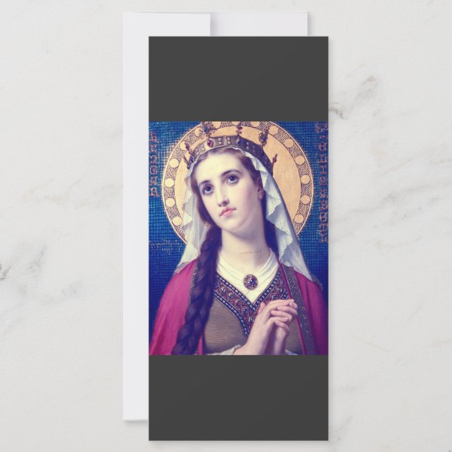 Santa Isabel da Hungria Estilo Romântico Premium (Frente)